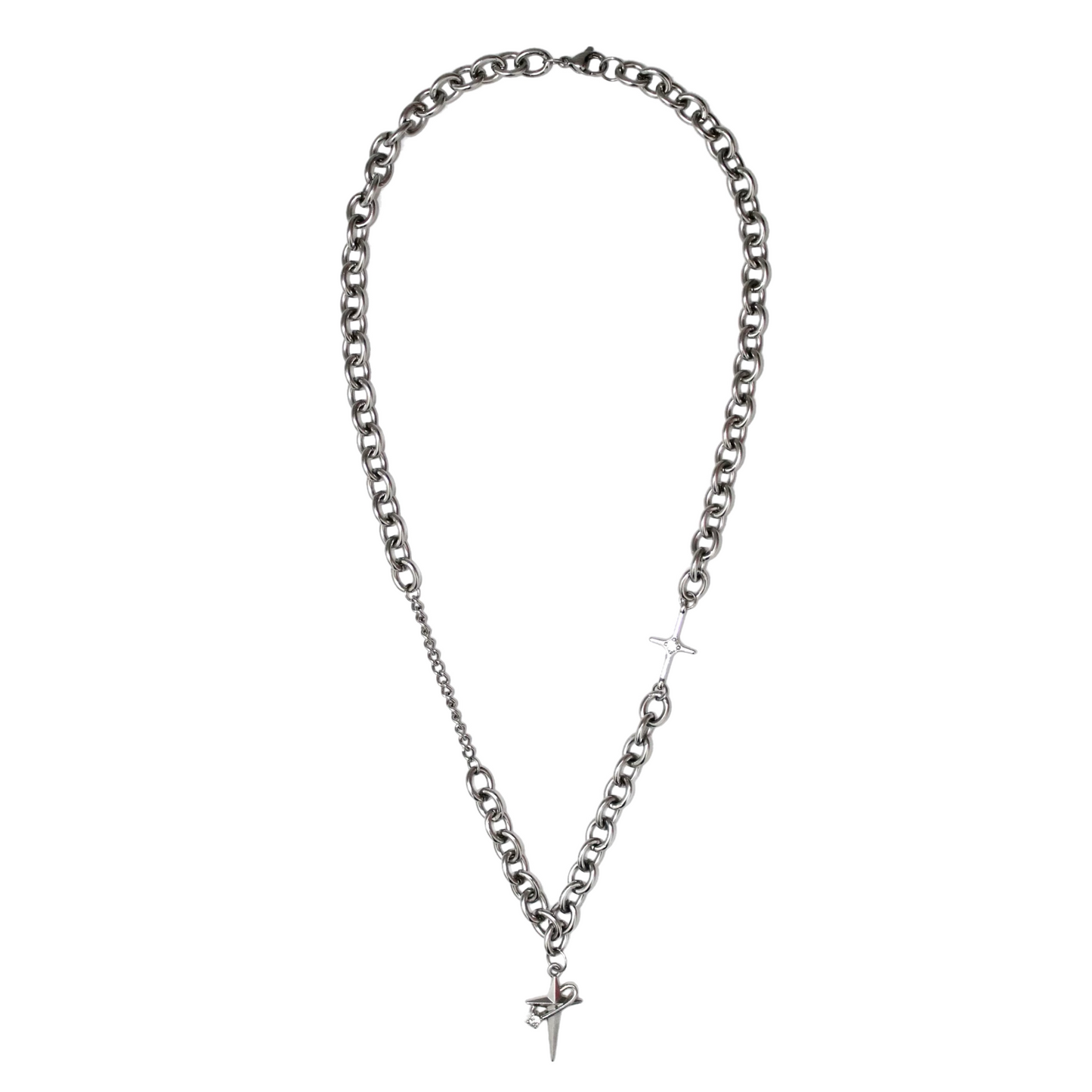 Silver Chariot Necklace